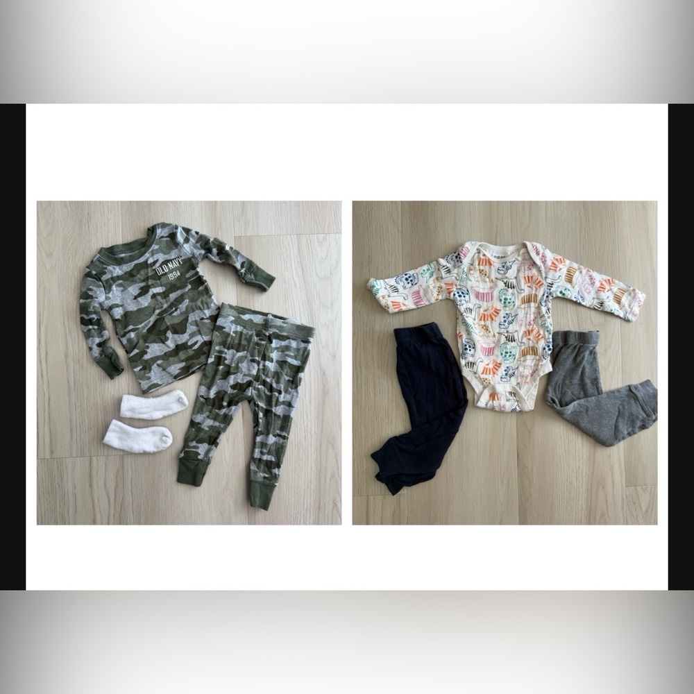 ✨ 8 PEICE LOT ✨ - Old Navy 6-12 months size clothes